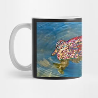 Psychedelic Mallard Mug